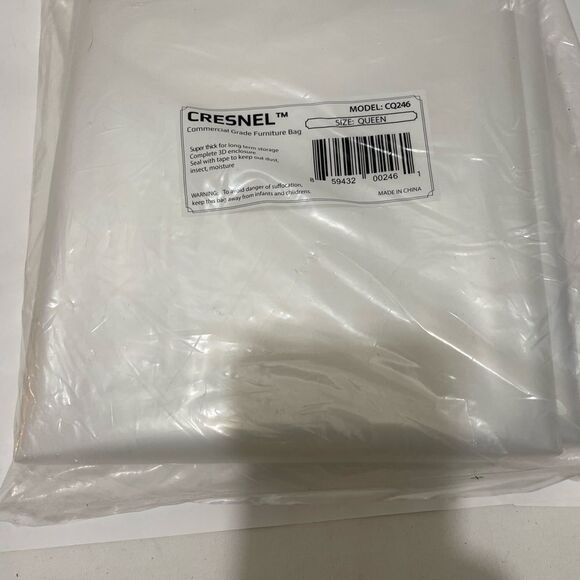 CRESNEL Mattress Bag for Moving & Long-Term Storage Queen Size CQ246 Xtra Thick. - Picture 3 of 5